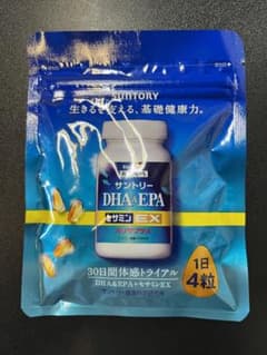 サントリー DHA&EPA セサミン EX オリザプラス 120粒のサムネイル