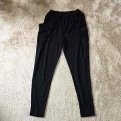 サルエルパンツ  ブラック お値下げのサムネイル