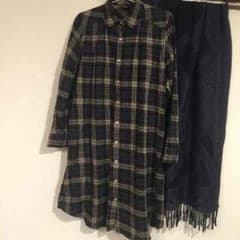 アーバンリサーチ ネルシャツ ワンピースのサムネイル