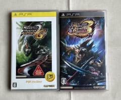 PSP 몬스터 헌터 휴대용 2nd G & 3rd