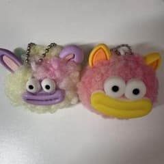 ぬいぐるみ風 キーホルダー カラフルのサムネイル