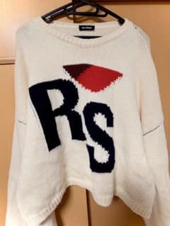 RAF SIMONS ラフシモンズ RS ニット セーター XSのサムネイル