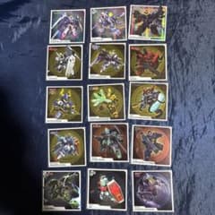 SDガンダムジージェネレーションエターナルスナック 15枚セットのサムネイル