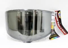 Ts ミラーシールド ショーエイ CWR-F2ピンロック Dスモーク（シルバー