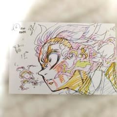炭治郎 食事 漫画アート ポストカード 鬼滅の刃 原画ポストカード 竈門炭治郎 セル画 漫画 - メルカリ