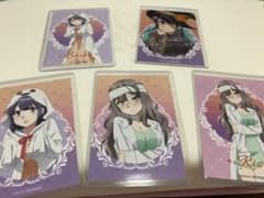 青春ブタ野郎はバニーガール先輩の夢を見ない　カードセットのサムネイル