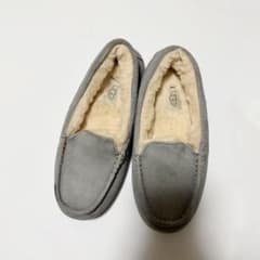 UGG モカシン グレー レディース 22cm - メルカリ
