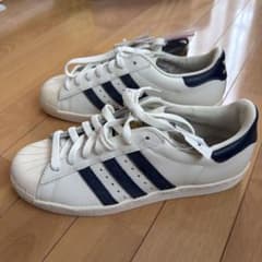 adidas SUPERSTAR 80sVINTAGE DX ネイビー26cm - メルカリ