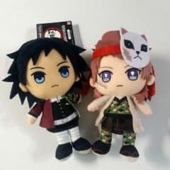 귀멸의 칼날 chibi 봉제인형 토미오카 요시바타 녹토끼 정리