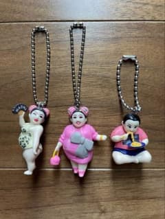 渡辺直美 フィギュア ストラップ 3種セットのサムネイル