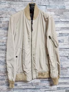 ALPHA INDUSTRIES MA-1 フライトジャケット ベージュ - メルカリ