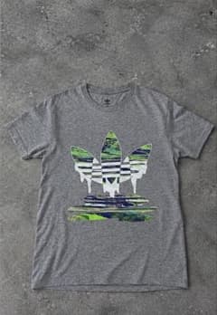 adidas 00s Y2K グラフィックTシャツ トレフォイル ビッグロゴのサムネイル
