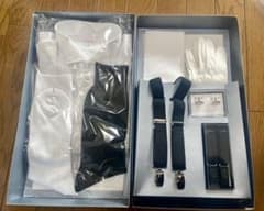 結婚式 新郎 小物セット7点　フォトウェディング　Mサイズのサムネイル