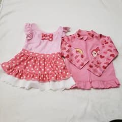 水着とラッシュガード　size90のサムネイル