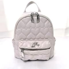 pium ハートキルティングミニリュック ベビーピンク - メルカリ