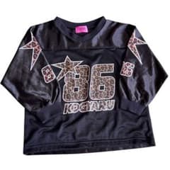 KOGYARU レオパード柄 長袖カットソーのサムネイル