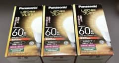 Unused item ✦ Panasonic LED light bulb, 60W equivalent, warm white (LDA7L-G/Z60)