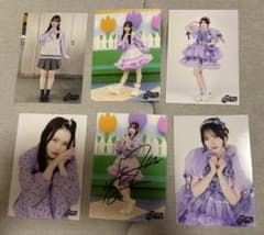 CUTIE STREET 真鍋凪咲 生写真サイン入りのサムネイル