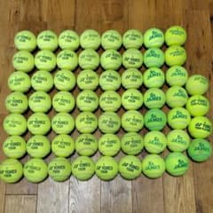 テニスボール 60球 中古 まとめ売り YONEX DUNLOPなど - メルカリ