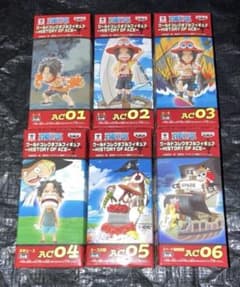 원피스 컬렉터블 HISTORY OF ACE 전 6종 콤프