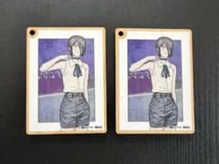 チェンソーマン　レゼ　木製キーホルダー【2枚セット】
