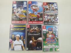 【個別可】Nintendo Switch ソフト 6本セット スポーツゲームのサムネイル