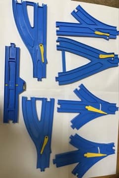 プラレール レールセット 青のサムネイル