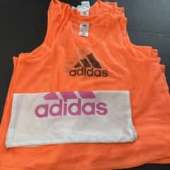 ビブス adidas オレンジ 10枚セット - メルカリ