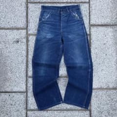 40s WWⅡ POWR HOUSE ペインターパンツ 濃紺 大戦 月桂樹ボタン - メルカリ