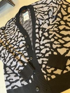Jordan アニマルプリント カーディガン M - メルカリ
