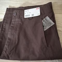 UNIQLO バレルカーゴパンツ ブラウン Mのサムネイル