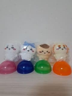 ちいかわ おすわりぬいぐるみ① 4種セット　コンプリートのサムネイル