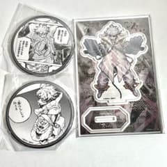 04 アクリルスタンド 缶バッジ ルド ガチアクタ くじ引き堂 原作絵