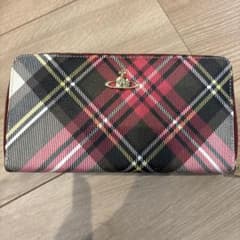Vivienne Westwood 長財布 ラウンドファスナー チェック柄 Vivienne Westwood 長財布 チェック柄 ラウンドファスナー - メルカリ