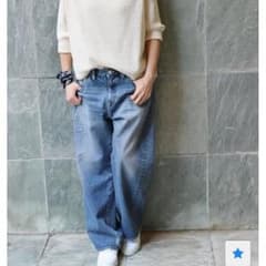 【専用】IENA購入woadblue別注ルーズデニムジャーナルスタンダードのサムネイル