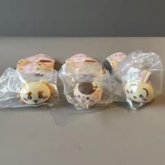 치이카와 페이스링 토끼 시서 쿠리만쥬 3개 세트