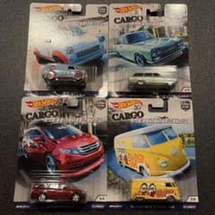 Hot Wheels Cargo Builders 4台セット - メルカリ