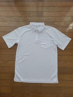 メンズ　白い半袖ポロシャツ　新品　紳士 - 3
