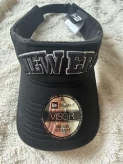 NEW ERA GOLF サンバイザー ブラックのサムネイル