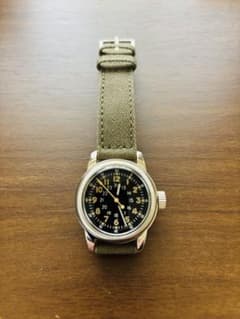 極美品】モントルロロイM.R.M.W ミリタリーウォッチ復刻モデル国内正規