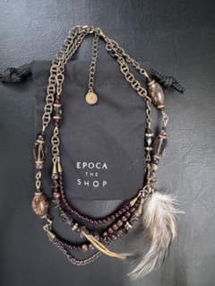 EPOCA THE SHOP フェザーモチーフ マルチレイヤーネックレスのサムネイル