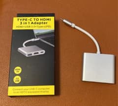 Type-C to HDMI 変換アダプター HDMI USB3.0のサムネイル