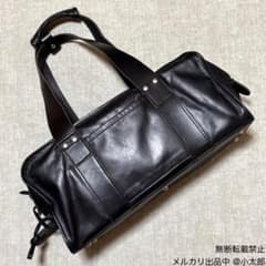 CORBO｜CLAY｜レザーボストンバッグ｜ブラック｜8JD-9609 - メルカリ
