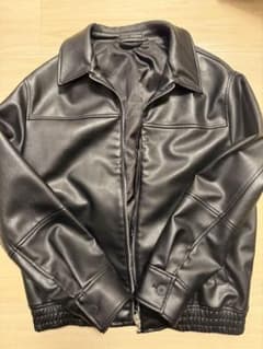ZARA フェイクレザージャケットのサムネイル
