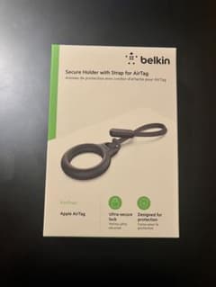 新品　belkin AirTag ホルダー　ストラップ付　エアタグのサムネイル