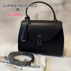 美品⭐︎GIANNI NOTARO /BEAMS別注 フラップバッグ2way - メルカリ