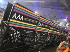 AAA FFF タオル 紫のサムネイル