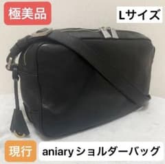 よっぴー様用aniary アニアリ リアリティレザー ショルダーバッグ 黒 よっぴー様用aniary アニアリ リアリティレザー ショルダーバッグ 黒