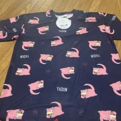 ヤドン モンスターボール ポケモン Tシャツ XL 総柄 半袖