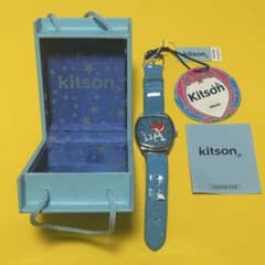 【稼働品】kitson LA 腕時計 KW0086 箱・タグ付 ジャンク扱い